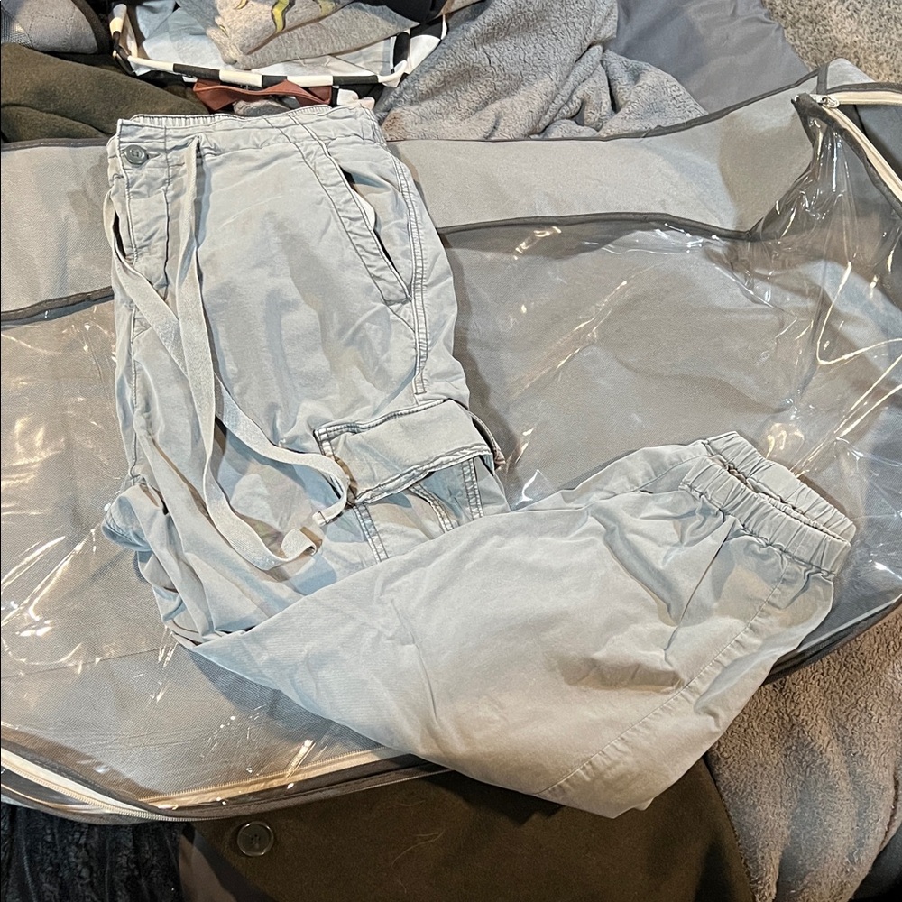 American Eagle cargo joggers